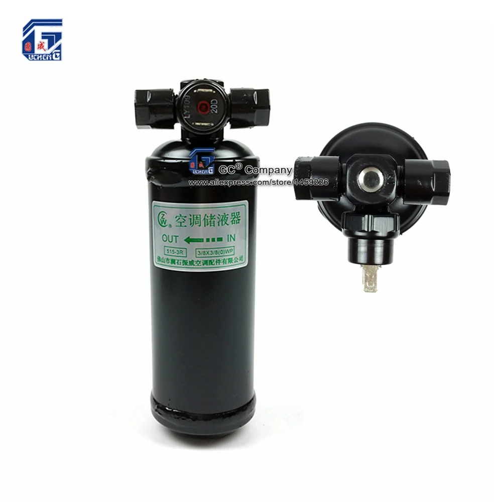 515-3R Receiver Drier Accumulator Filter #6 Thread 3/8 with Switch for Automotive A/C Air Conditioner
515-3R Receiver Drier Accumulator Filter #6 Thread 3/8 with Switch for Automotive A/C Air Conditioner