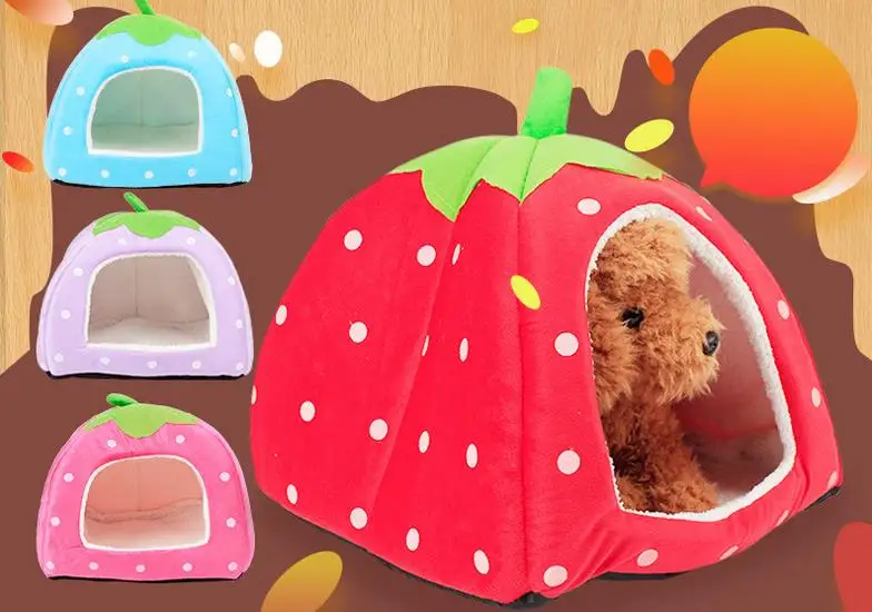 Fedex DHL Free Shipping Newest Soft Sponge Strawberry Dog Cat Pet Bed House Lovely Warm Doggy Kennel 3 colors,25pcs/lot
Fedex DHL Free Shipping Newest Soft Sponge Strawberry Dog Cat Pet Bed House Lovely Warm Doggy Kennel 3 colors,25pcs/lot