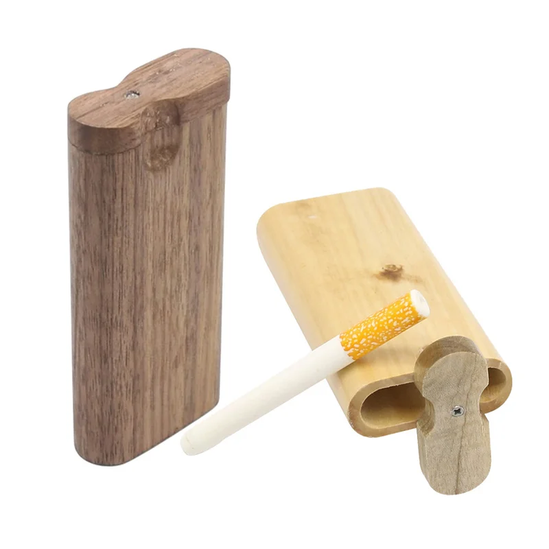Portable Wooden Cigarette Box, Fashion Men's Cigarette Case with Ceramic Cigarette Tubes, As Seen on TV, Cigarette Accessories
Portable Wooden Cigarette Box, Fashion Men's Cigarette Case with Ceramic Cigarette Tubes, As Seen on TV, Cigarette Accessories