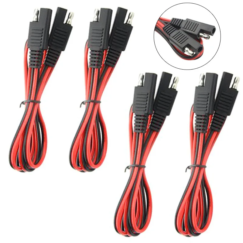 Hot 4pcs SAE to SAE Extension Cable Wire Quick Disconnect Connector For Car Motorcycle BX
Hot 4pcs SAE to SAE Extension Cable Wire Quick Disconnect Connector For Car Motorcycle BX