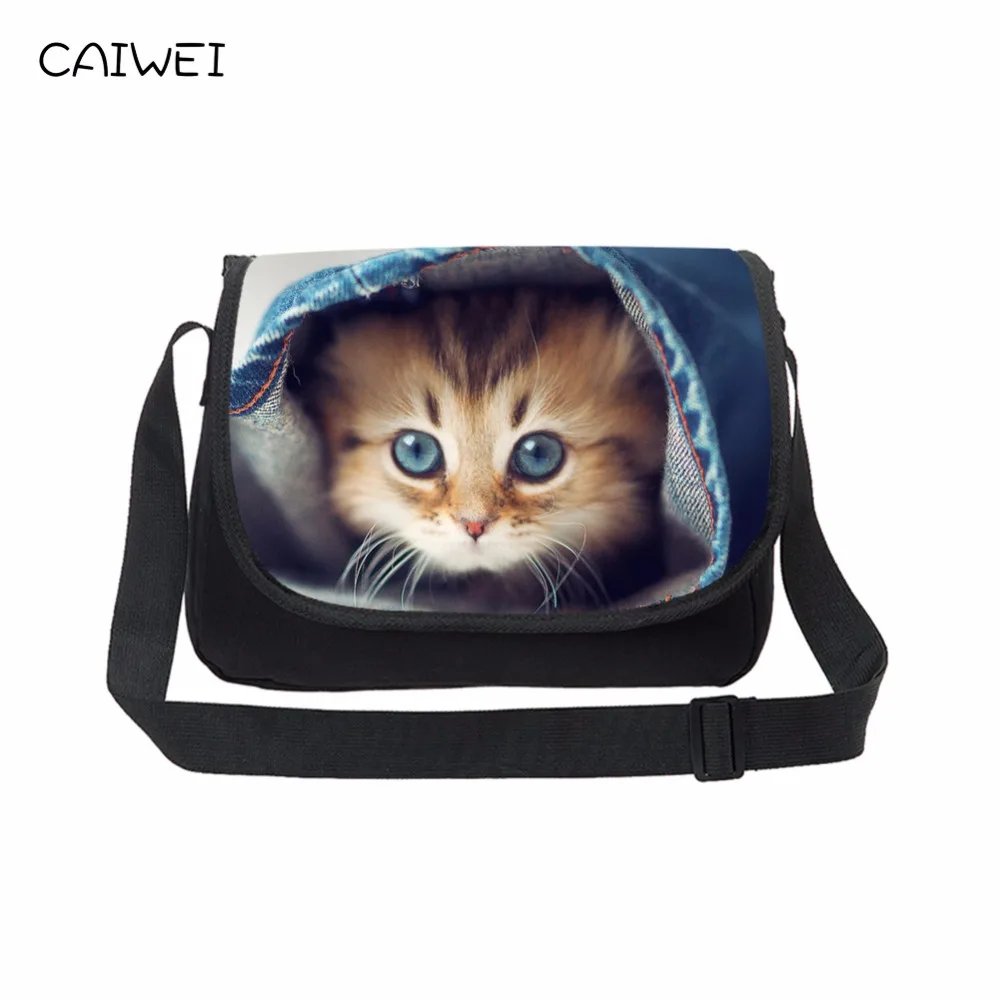 Women Cross body Messenger Bags Cute Animal Cat Prints Large Capacity Student Shoulder Laptop Bags For School Teenagers Mochila
Women Cross body Messenger Bags Cute Animal Cat Prints Large Capacity Student Shoulder Laptop Bags For School Teenagers Mochila