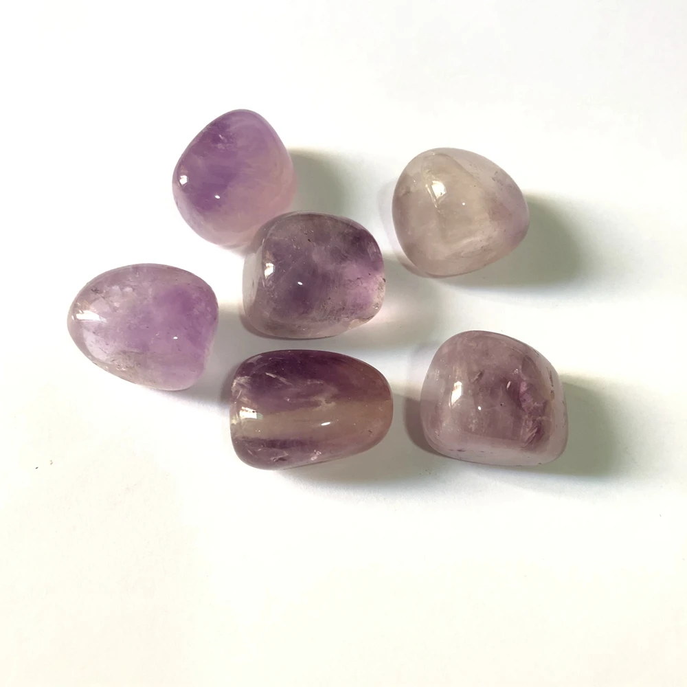 Wholesale 3pcs/lot Natural Lavender Amethyst Tumbled Healing Crystal 20-25mm Tumbled Loose Stones Gems
Wholesale 3pcs/lot Natural Lavender Amethyst Tumbled Healing Crystal 20-25mm Tumbled Loose Stones Gems