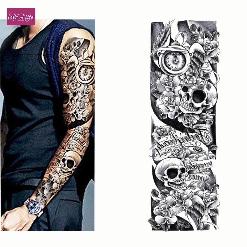 Temporary Tattoo Sleeve Designs Full Arm Waterproof Tattoos For Cool Men Women Transferable Tattoos Stickers On The Body Art
Temporary Tattoo Sleeve Designs Full Arm Waterproof Tattoos For Cool Men Women Transferable Tattoos Stickers On The Body Art
