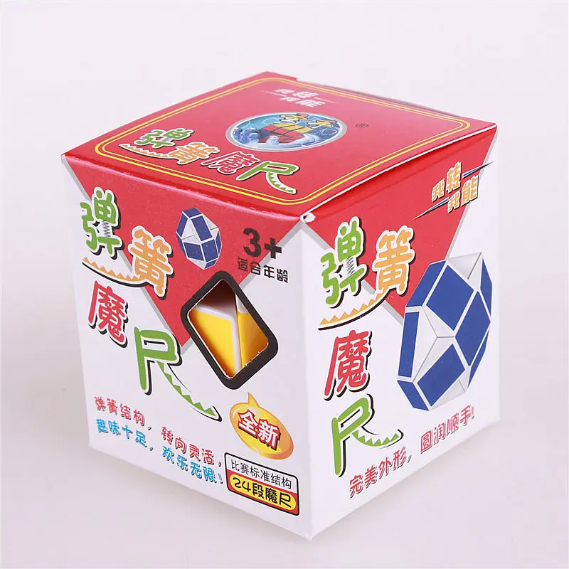 Magic snake ruler puzzle toy 24 speed Blocks Snake Twist Puzzle Children Educational Game Toys Magic Cube For Kids Gift
Magic snake ruler puzzle toy 24 speed Blocks Snake Twist Puzzle Children Educational Game Toys Magic Cube For Kids Gift