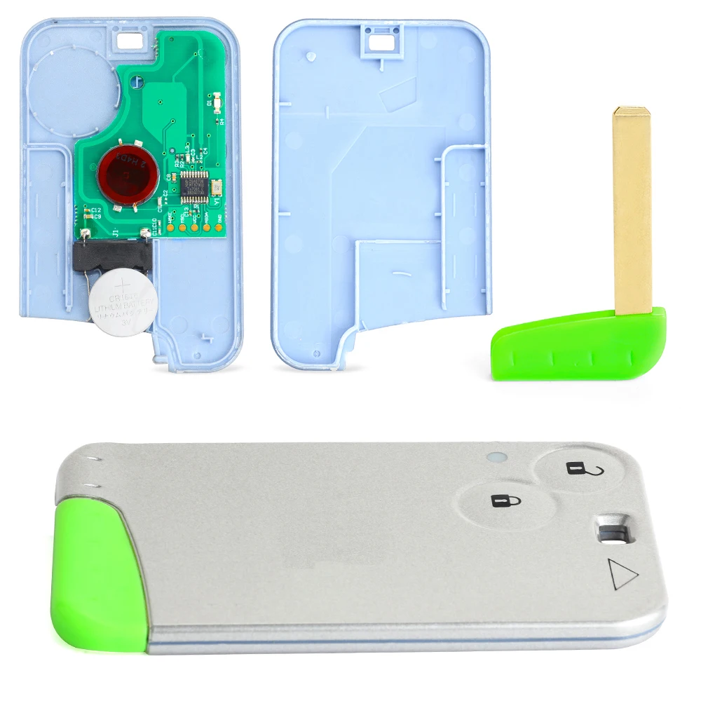 KEYECU 10pcs for Renault Espace Laguna Vel-Satis 2003 2004 2005 2006 Smart Card Remote Key Fob 433MHz PCF7947 ID46 Chip
KEYECU 10pcs for Renault Espace Laguna Vel-Satis 2003 2004 2005 2006 Smart Card Remote Key Fob 433MHz PCF7947 ID46 Chip