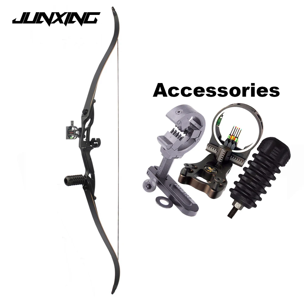 Junxiing 56 Inches Recurve Bow 30-50 lbs F179 American Hunting bows Traditional Long Split Bow For Outdoor Shooting Practice
Junxiing 56 Inches Recurve Bow 30-50 lbs F179 American Hunting bows Traditional Long Split Bow For Outdoor Shooting Practice