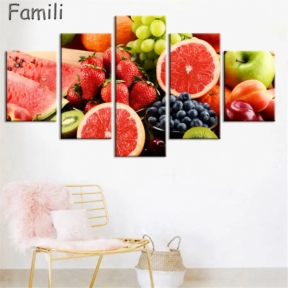 5pcs (Unframed)Fruit Strawberry Canvas Painting Modern Wall Paintings For Kitchen Wall Picture Paint On Canvas Prints Modular Pi
5pcs (Unframed)Fruit Strawberry Canvas Painting Modern Wall Paintings For Kitchen Wall Picture Paint On Canvas Prints Modular Pi