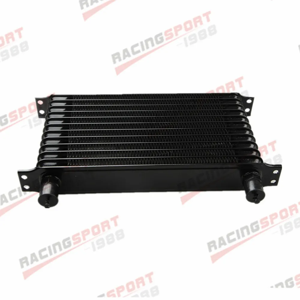 12 Row AN10 Universal Aluminum Engine Transmission Oil Cooler Trust Style Black
12 Row AN10 Universal Aluminum Engine Transmission Oil Cooler Trust Style Black