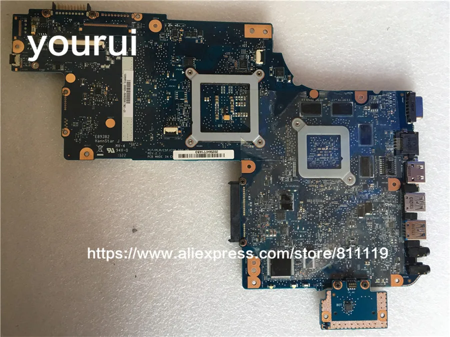 yourui For Toshiba Satellite C870 L870 17.3 Laptop Motherboard H000038250 DDR3 W/ HD 7670M + HD4000 GPU
yourui For Toshiba Satellite C870 L870 17.3 Laptop Motherboard H000038250 DDR3 W/ HD 7670M + HD4000 GPU
