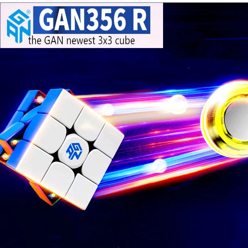 Gan 356R Honeycomb 2 поколение обновленная версия магнитный куб-головоломка наклейка 3x3