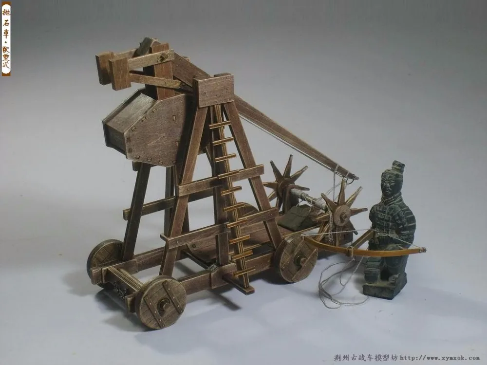 The Age of empires model kits mangonel Trebuchet(Front rotary wheel) Model Include English instruction
The Age of empires model kits mangonel Trebuchet(Front rotary wheel) Model Include English instruction