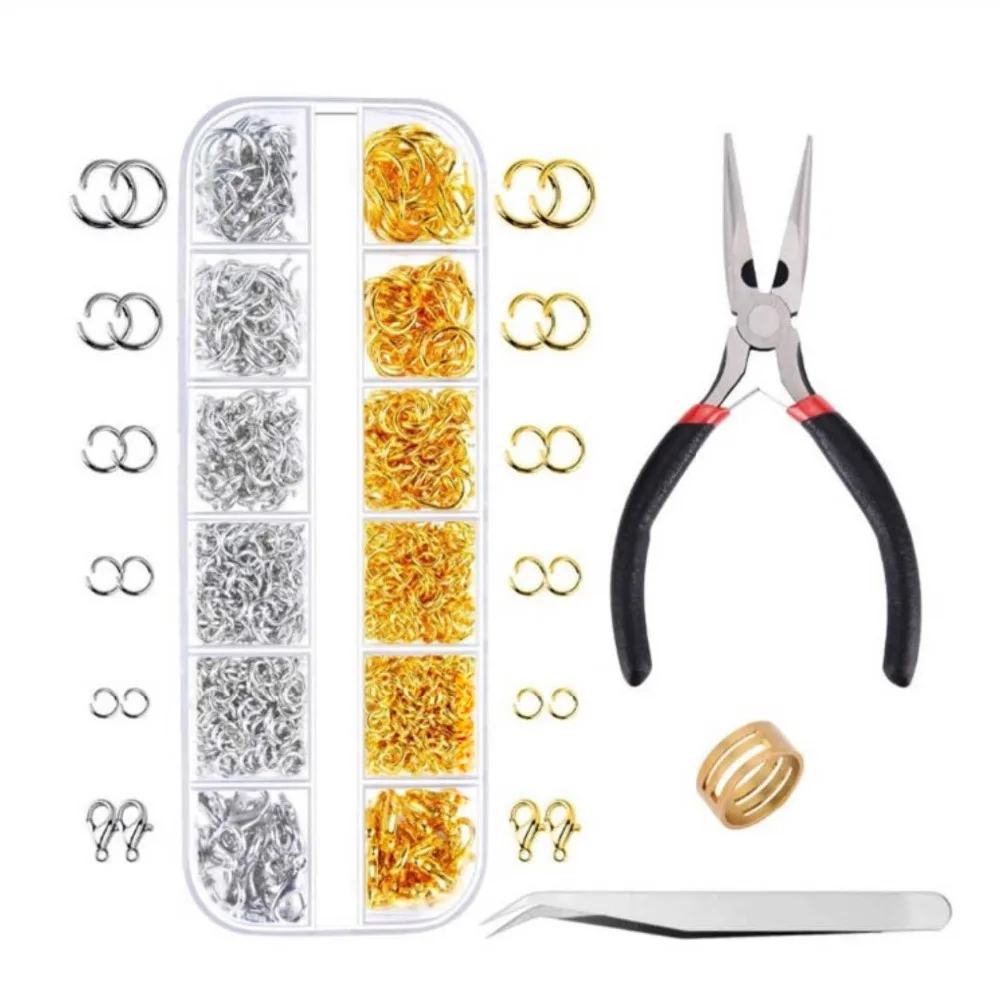 Handmade DIY kit 1Set Jewelry accessory Kit Findings/ Lobster Clasps/Pliers/Jump Rings Fit Jewelry Accessories for DIY
Handmade DIY kit 1Set Jewelry accessory Kit Findings/ Lobster Clasps/Pliers/Jump Rings Fit Jewelry Accessories for DIY