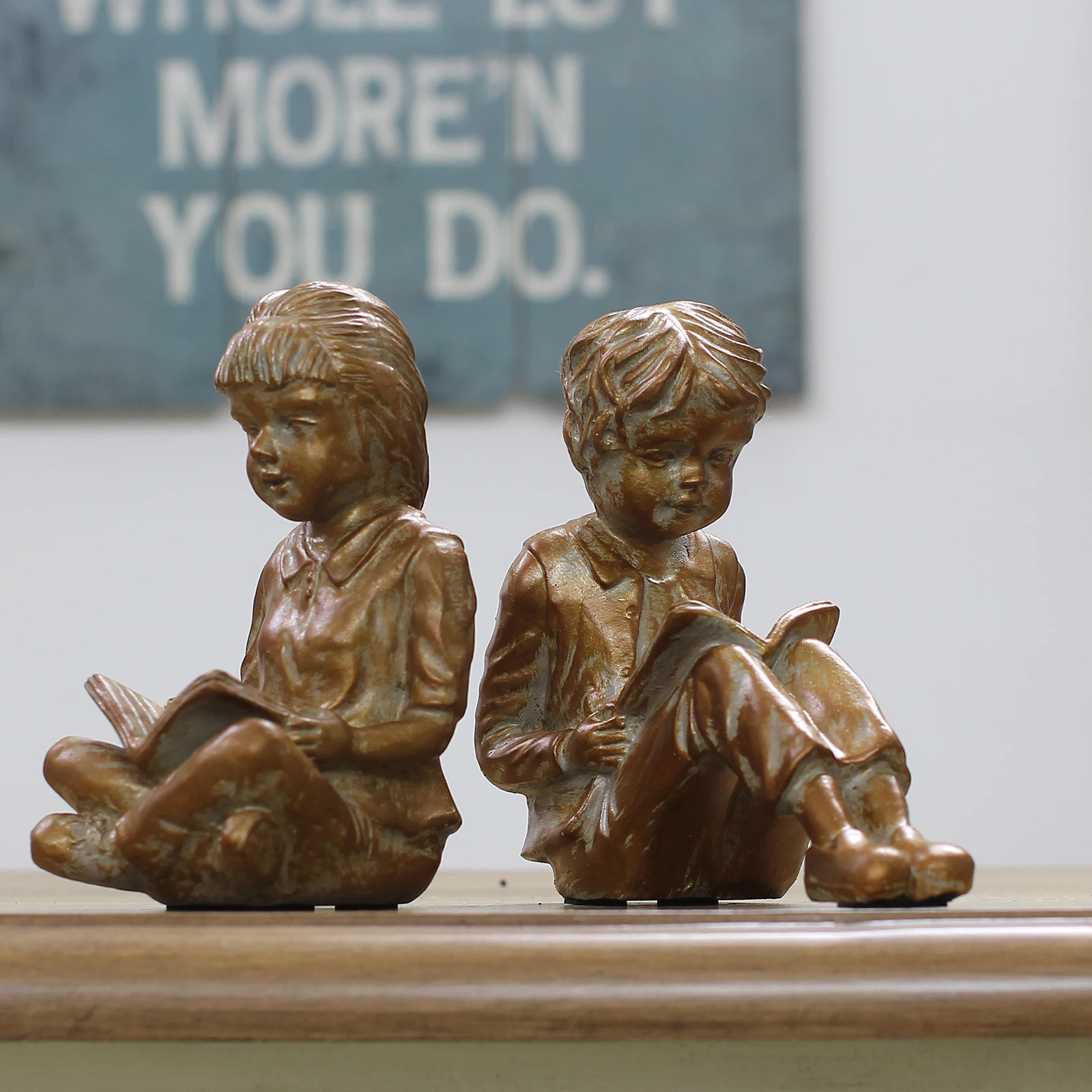 Luxurious Antique Bronze Boys And Girls Study Desks, Books, Creative Decoration By The Archives Exquisite Gifts
Luxurious Antique Bronze Boys And Girls Study Desks, Books, Creative Decoration By The Archives Exquisite Gifts