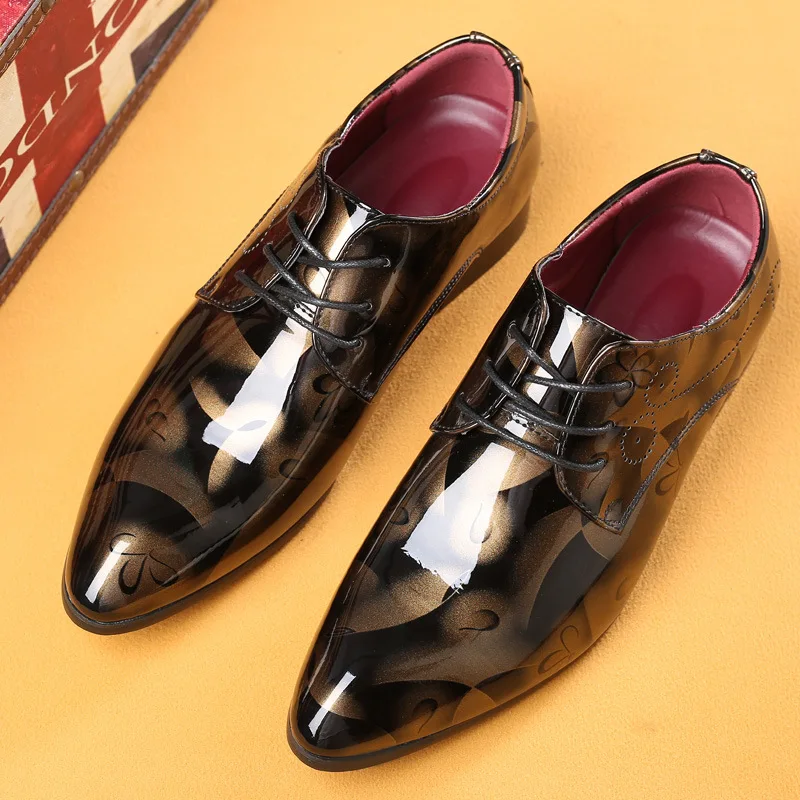 Men Dress Shoes Men Formal Shoes Leather Luxury Floral Pattern Fashion Groom Wedding Shoes Men Oxford Shoes Dress Plus Size
Men Dress Shoes Men Formal Shoes Leather Luxury Floral Pattern Fashion Groom Wedding Shoes Men Oxford Shoes Dress Plus Size