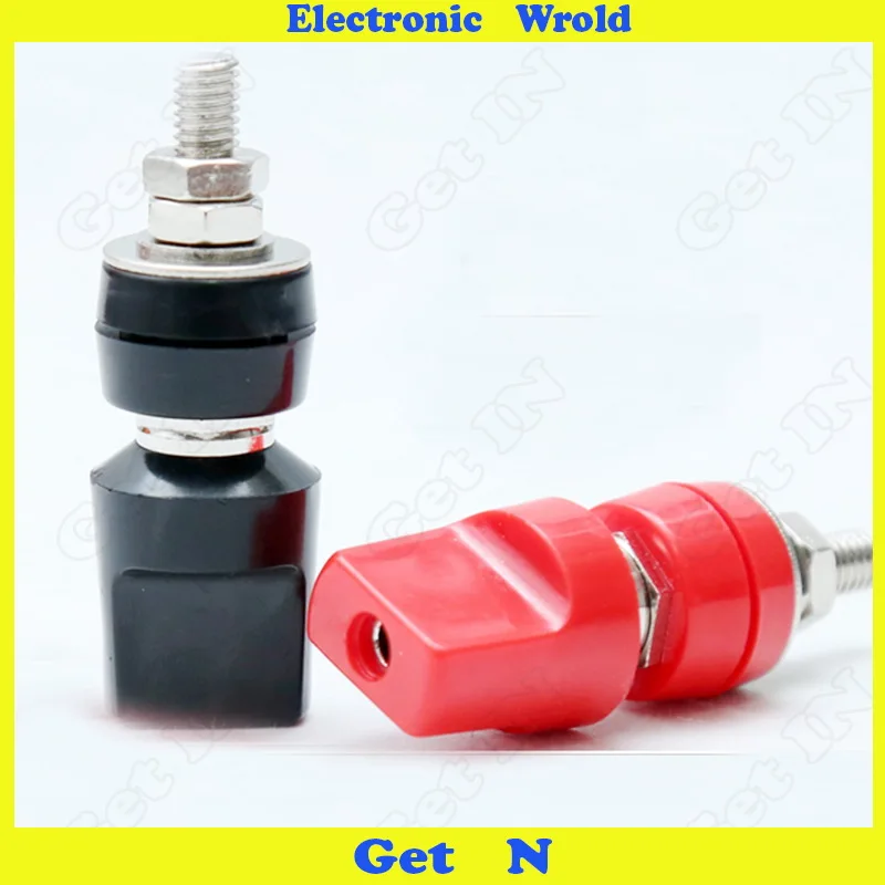 10pcs M6*60 Terminal Socket 6MM Pure Copper Terminal Cap 4mm Banana Socket 40 Ground Blocks 4-4013
10pcs M6*60 Terminal Socket 6MM Pure Copper Terminal Cap 4mm Banana Socket 40 Ground Blocks 4-4013