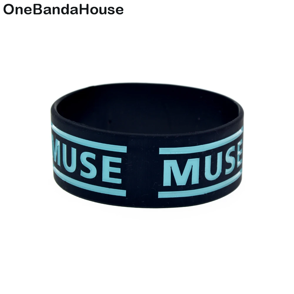 OBH 25 шт. Muse силиконовый браслет один дюйм шириной для музыкального концерта|silicone