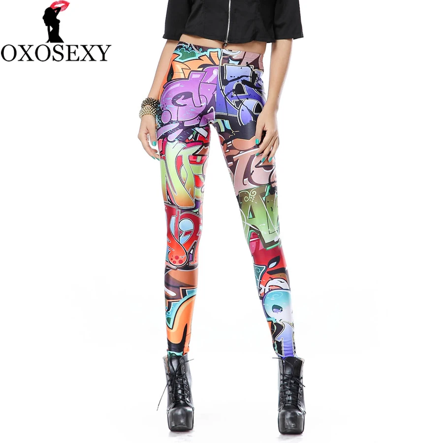 young style high waist Legging women Legins Graffiti Spray Printed Slim Leggins Women Legging Woman Pants fitness leggings 115
young style high waist Legging women Legins Graffiti Spray Printed Slim Leggins Women Legging Woman Pants fitness leggings 115