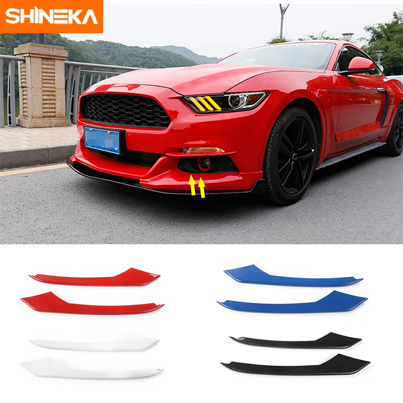 SHINEKA ABS автомобильные передние противотуманные фары светильник век декоративная крышка отделкой полоски наклейки для Ford Mustang 2015-2018 автомоби...
SHINEKA ABS автомобильные передние противотуманные фары светильник век декоративная крышка отделкой полоски наклейки для Ford Mustang 2015-2018 автомоби...