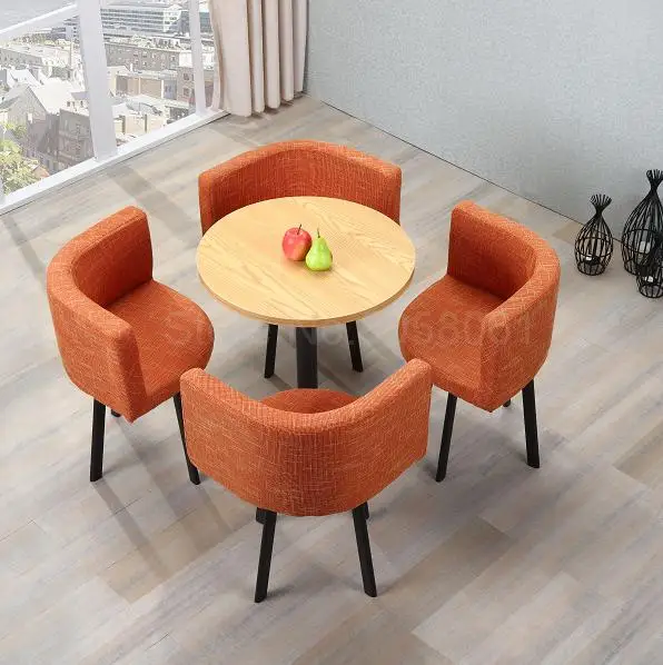 Простой стол и стул для деловых встреч комбинация приема домашний зона отдыха
