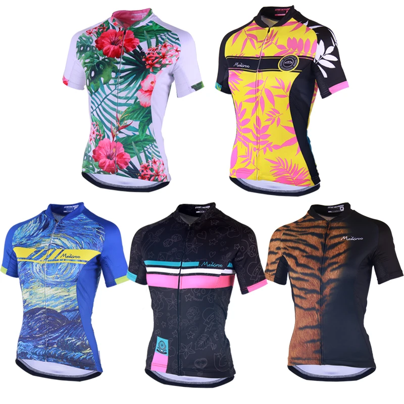 Meikroo Summer Short Sleeve Cycling Jersey Female Bicycle Road Shirt Sports Ropa ciclismo Clothing bike maillot
Meikroo Summer Short Sleeve Cycling Jersey Female Bicycle Road Shirt Sports Ropa ciclismo Clothing bike maillot