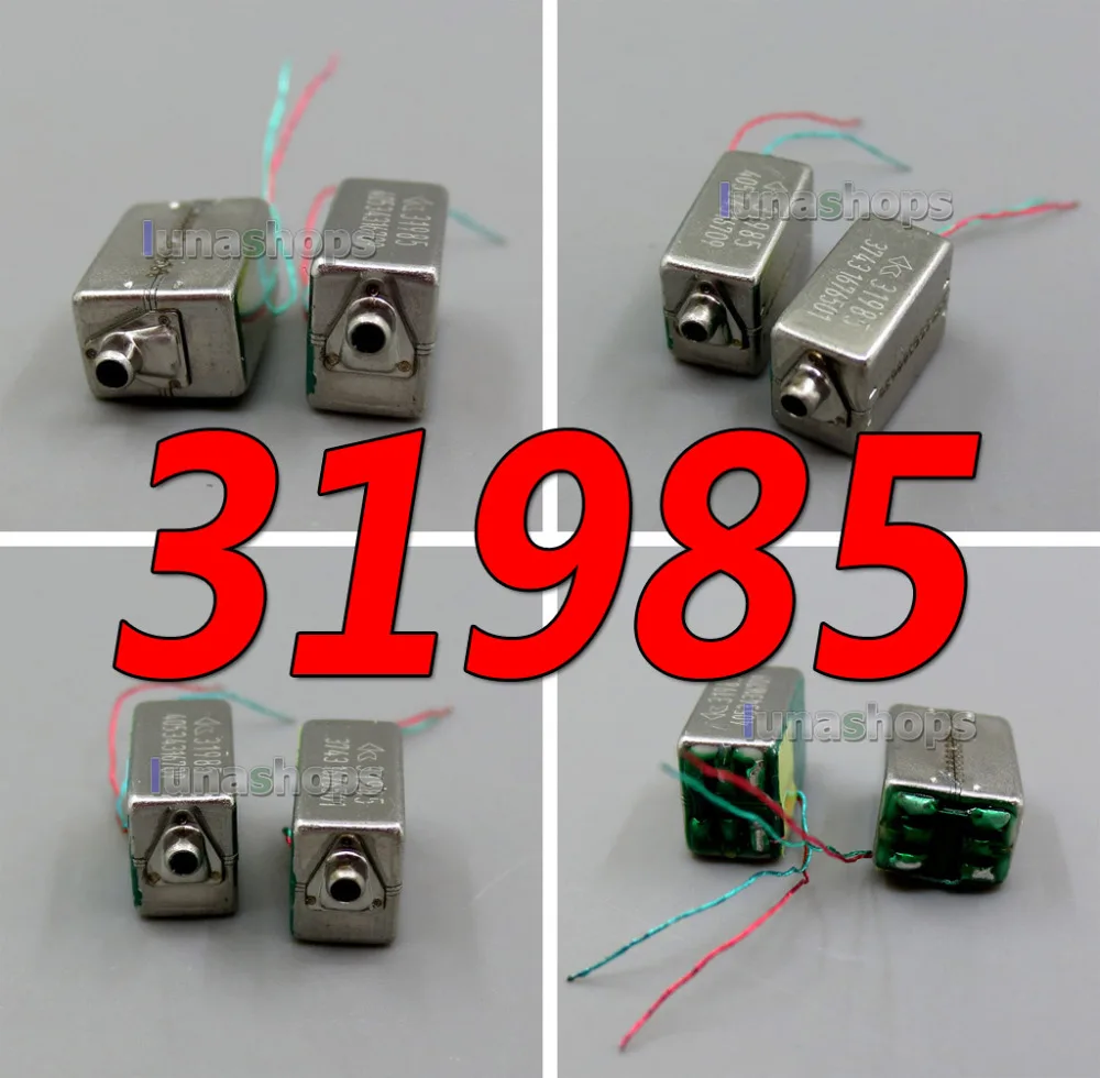 1 пара DTEC-31985 сбалансированный арматурный драйвер динамик для наушников для Nowles UE JH внутриканальный монитор IEMs шумоподавление LN005989
1 пара DTEC-31985 сбалансированный арматурный драйвер динамик для наушников для Nowles UE JH внутриканальный монитор IEMs шумоподавление LN005989