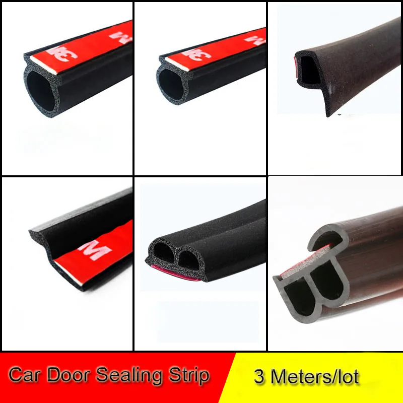 3M/lot Car Door Seal Strip Sticker Anti-Dust Soundproof Sealing Big D Z P B Type Noise Insulation Goods Auto Interior Accessory
3M/lot Car Door Seal Strip Sticker Anti-Dust Soundproof Sealing Big D Z P B Type Noise Insulation Goods Auto Interior Accessory