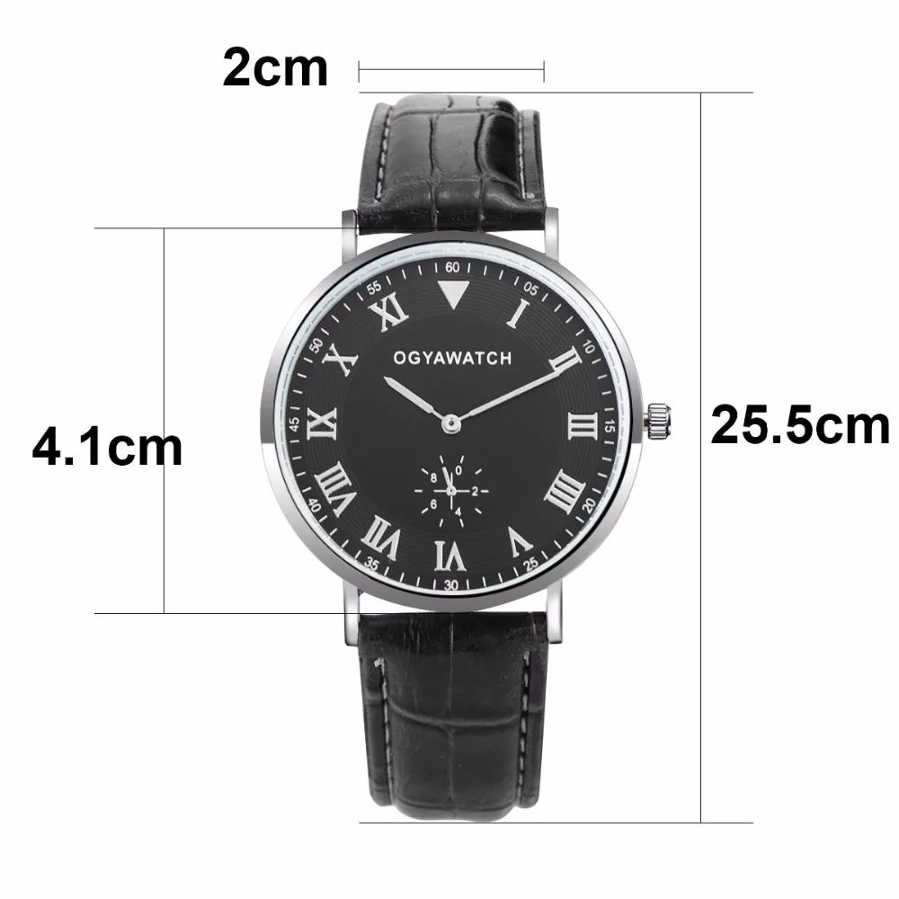 OGY New Brand Relojes Mujer Watches Men Luxury Business Wrist Watch Mens Women Leather Quartz Watch Clock relogio masculino
OGY New Brand Relojes Mujer Watches Men Luxury Business Wrist Watch Mens Women Leather Quartz Watch Clock relogio masculino