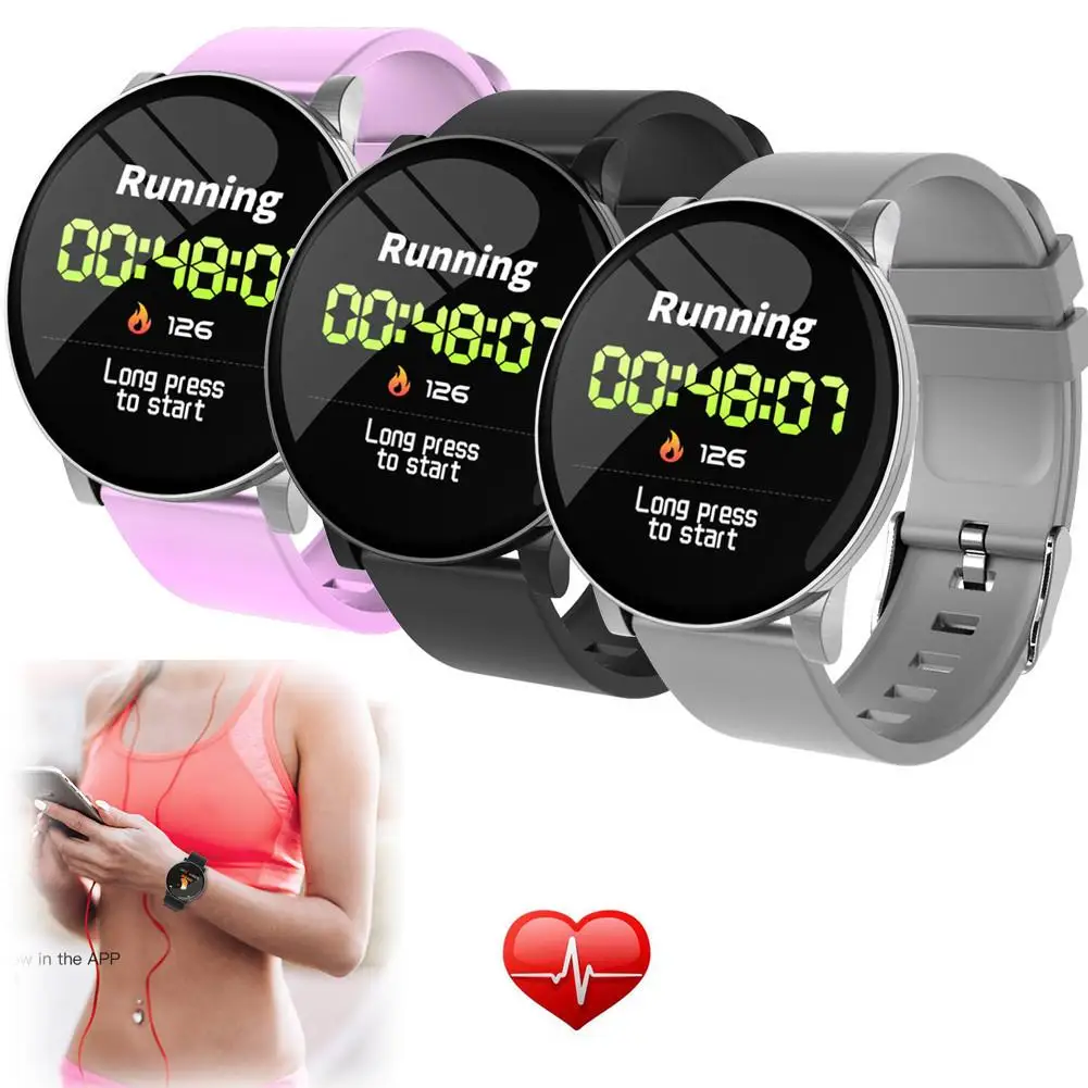 Men Women Round Screen Smart Watch Heart Rate Monitor Weather Forecast Phone Mate for IOS Android Samsung HTC LG
Men Women Round Screen Smart Watch Heart Rate Monitor Weather Forecast Phone Mate for IOS Android Samsung HTC LG