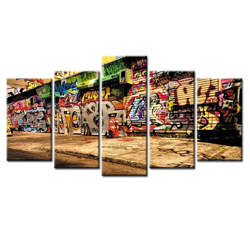 5 panel Frame Graffiti poster canvas wall painting art home decoration living room canvas printing modern painting/Abstract-43
5 panel Frame Graffiti poster canvas wall painting art home decoration living room canvas printing modern painting/Abstract-43