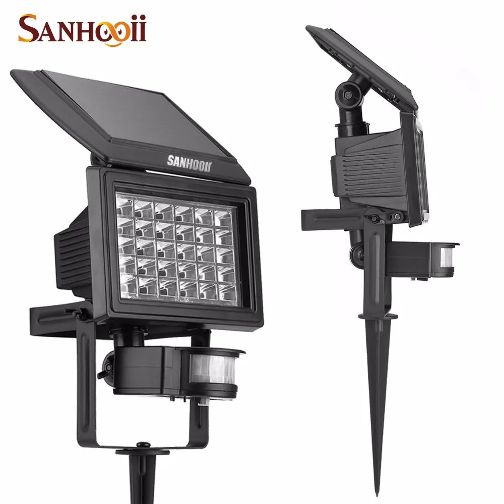 Outdoor 200LM 30 LED Solar Power Door Path Spike Lawn Lamp Garden Yard Wall Flood Light IP65 Waterproof PIR Motion Sensor Travel
Outdoor 200LM 30 LED Solar Power Door Path Spike Lawn Lamp Garden Yard Wall Flood Light IP65 Waterproof PIR Motion Sensor Travel