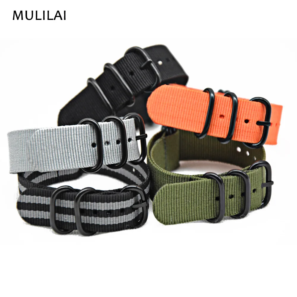 strap 22mm 24mm Nato Watch Straps All Black/Orange/Green/Blue Nylon Fabric Watchbands Stainless Steel Buckles Claps Durable
strap 22mm 24mm Nato Watch Straps All Black/Orange/Green/Blue Nylon Fabric Watchbands Stainless Steel Buckles Claps Durable
