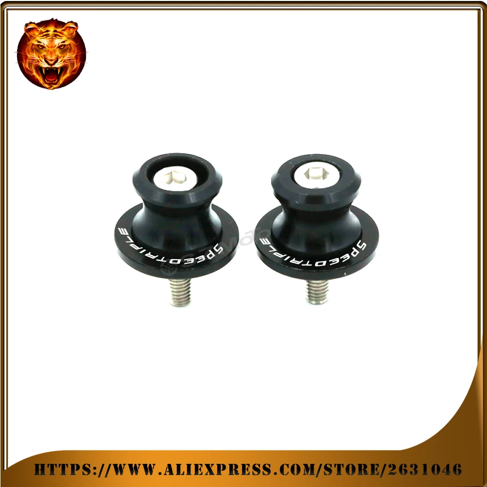 Motorcycle Aluminum Swingarm Spools Slider Sliders Stand Screw For TRIUMPH STREET TRIPLE / R 2013-2016 M8/2007-2012 /M6 Logo
Motorcycle Aluminum Swingarm Spools Slider Sliders Stand Screw For TRIUMPH STREET TRIPLE / R 2013-2016 M8/2007-2012 /M6 Logo