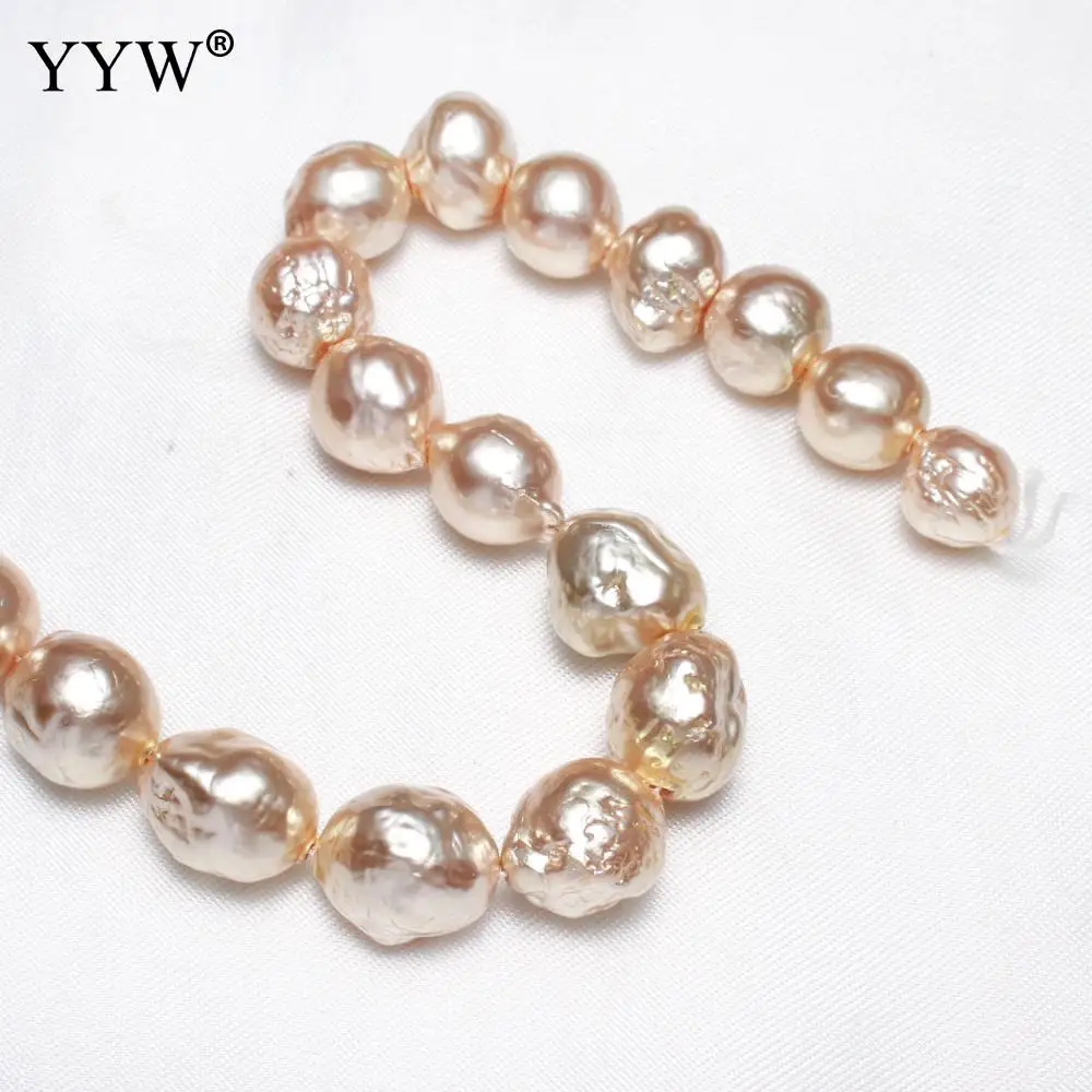 Cultured Potato Freshwater Pearl Beads Grey 15-16mm Approx 0.8mm Sold Per Approx 16.5 Inch Strand
Cultured Potato Freshwater Pearl Beads Grey 15-16mm Approx 0.8mm Sold Per Approx 16.5 Inch Strand