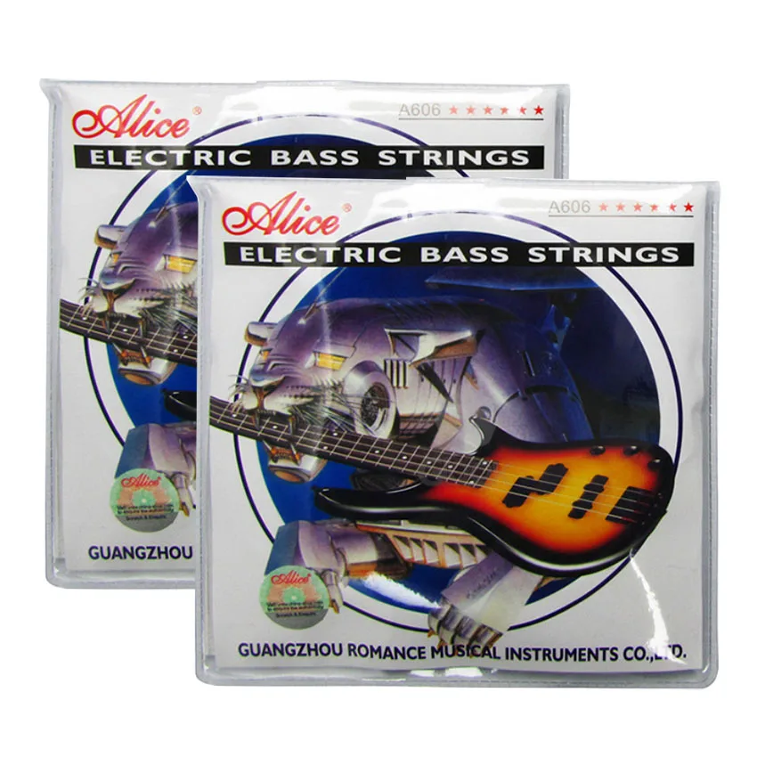 2 Sets Alice A606(4)-M Electric Bass Strings Medium for 4-string Bass
2 Sets Alice A606(4)-M Electric Bass Strings Medium for 4-string Bass