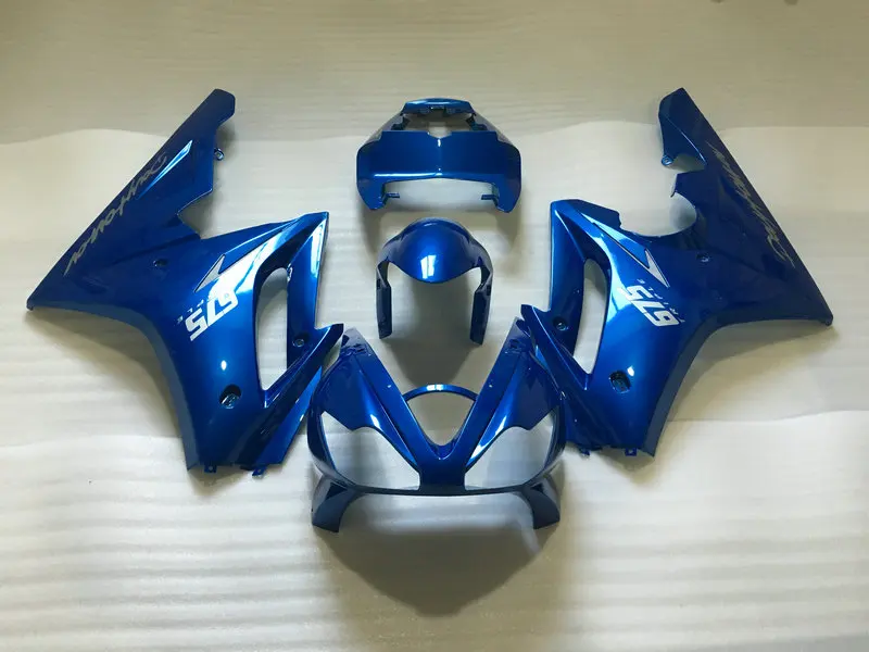 Комплект обтекателей под давлением для Triumph Daytona675 06 07 08 daytona 675 2006 2007 2008 ABS синий