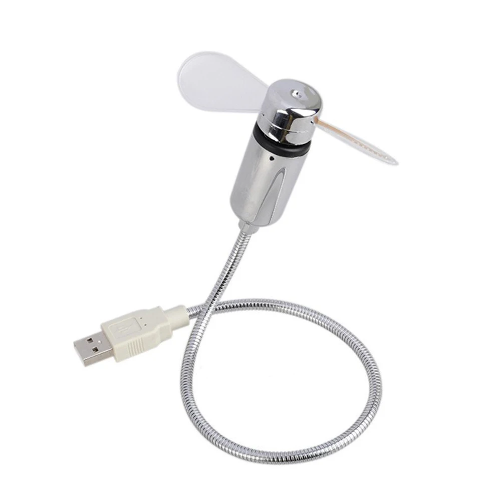 Светодиодный USB-вентилятор для часов с функцией отображения в реальном времени