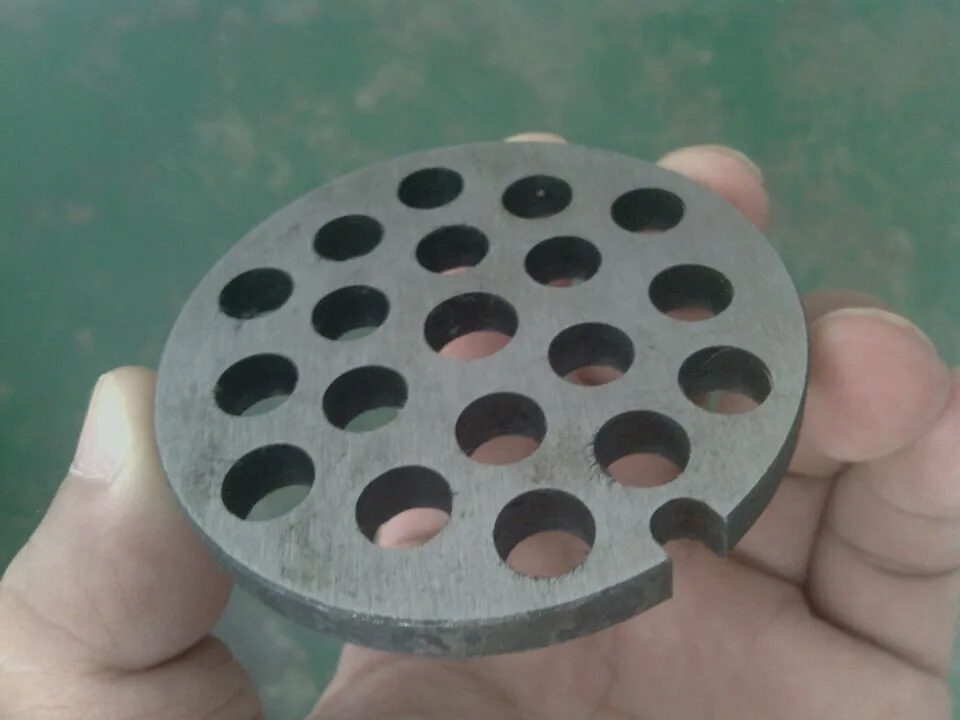 Free shipping/The meat grinder blade / Center hole 9.2mm, meat hole 7.8mm, thickness 6.0mm,62mm diameter/8 meat blade
Free shipping/The meat grinder blade / Center hole 9.2mm, meat hole 7.8mm, thickness 6.0mm,62mm diameter/8 meat blade