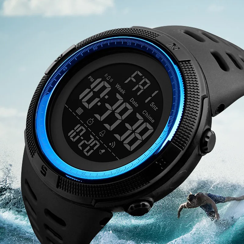 

Digital Watch Wrist Fashion Sport Watches Men Waterproof Reloj Deportivo electronic Wristwatches Relogio Militar Masculino Saat