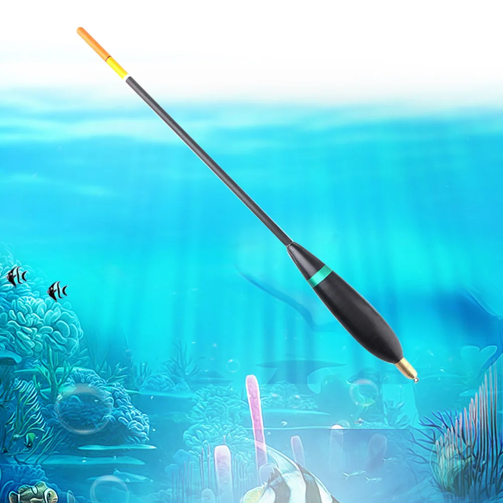 4pcs Leaded Fishing Floats Set Wood Buoy Bobber Stick for Fish Tackle Larger Tail YS-BUY | Спорт и развлечения