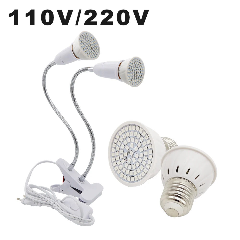 110V 220V Full Spectrum E27 LED Plant Growth Lamp Bulb 48 60 80LEDs Growing Light Bulb For Indoor Garden Plants Hydroponics Grow
110V 220V Full Spectrum E27 LED Plant Growth Lamp Bulb 48 60 80LEDs Growing Light Bulb For Indoor Garden Plants Hydroponics Grow