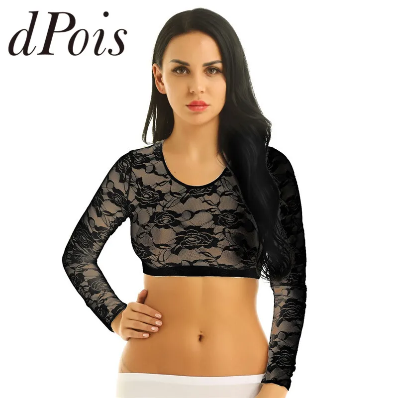 Women Summer Tops Lace Floral Mesh See Through Sheer Scoop Neck Long Sleeves Crop Tops Short Blouse Swimwear Nightwear
Women Summer Tops Lace Floral Mesh See Through Sheer Scoop Neck Long Sleeves Crop Tops Short Blouse Swimwear Nightwear