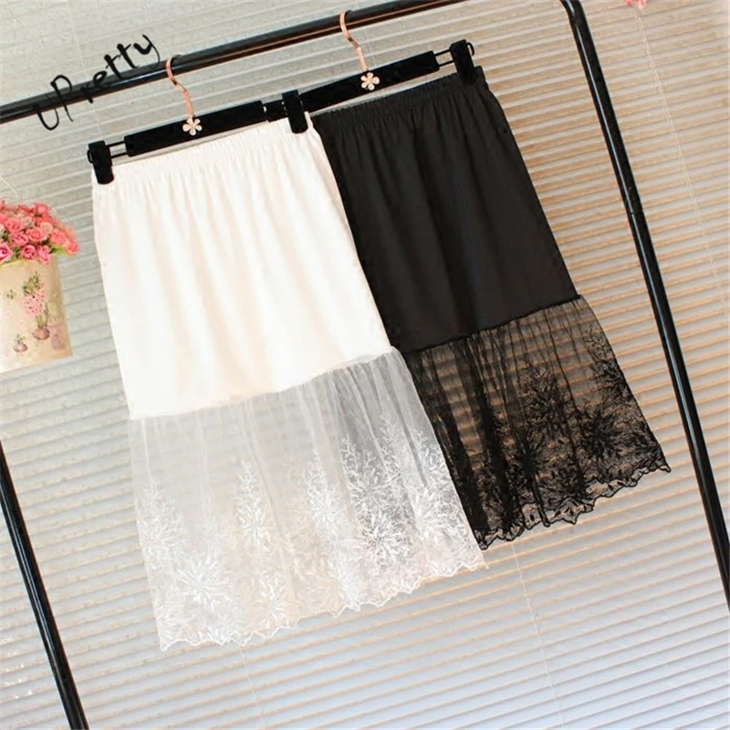 Summer Women Sexy Lace Skirts Lady Floral Embroidery High Waist Elastic Knee Length Mesh trumpet Elegant Skirt Underskirt 58
Summer Women Sexy Lace Skirts Lady Floral Embroidery High Waist Elastic Knee Length Mesh trumpet Elegant Skirt Underskirt 58