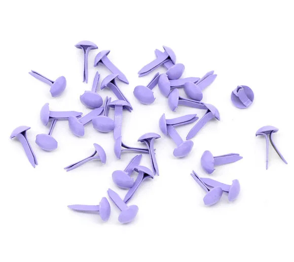 500 Pcs Purple Pastel Round Brads Scrapbooking Embellishment 9x5mm(3/8"x1/4")(W02317 X 1)
500 Pcs Purple Pastel Round Brads Scrapbooking Embellishment 9x5mm(3/8"x1/4")(W02317 X 1)