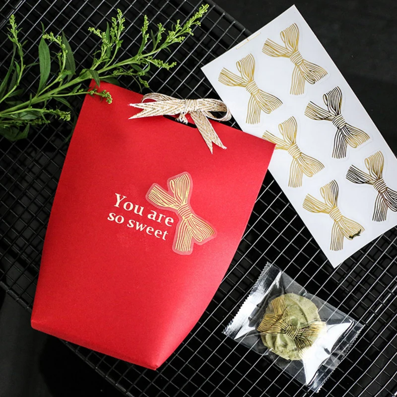 60pcs/lot Big Bow Transparent Gold Handmade Cake Cookies BAG Box Packaging Sealing Label Sticker Baking DIY Gift Party Stickers
60pcs/lot Big Bow Transparent Gold Handmade Cake Cookies BAG Box Packaging Sealing Label Sticker Baking DIY Gift Party Stickers