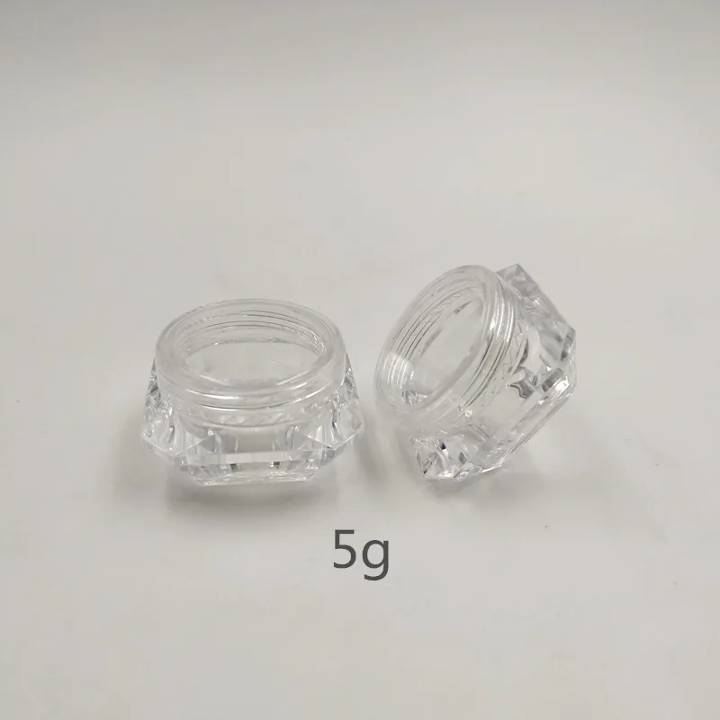 20pcs/lot plastic PS 5g mini diamond shape empty Cosmetics cream jar, packaged clear transparent makeup powder container
20pcs/lot plastic PS 5g mini diamond shape empty Cosmetics cream jar, packaged clear transparent makeup powder container