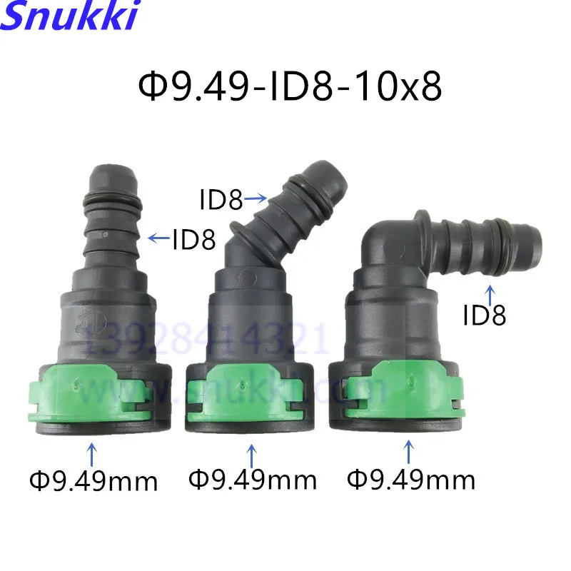 9.49 ID8 180 90 degree SAE 3/8 Fuel pipe joint auto plastic Fuel line quick connector for Ford Tesla 2PCS a lot
9.49 ID8 180 90 degree SAE 3/8 Fuel pipe joint auto plastic Fuel line quick connector for Ford Tesla 2PCS a lot