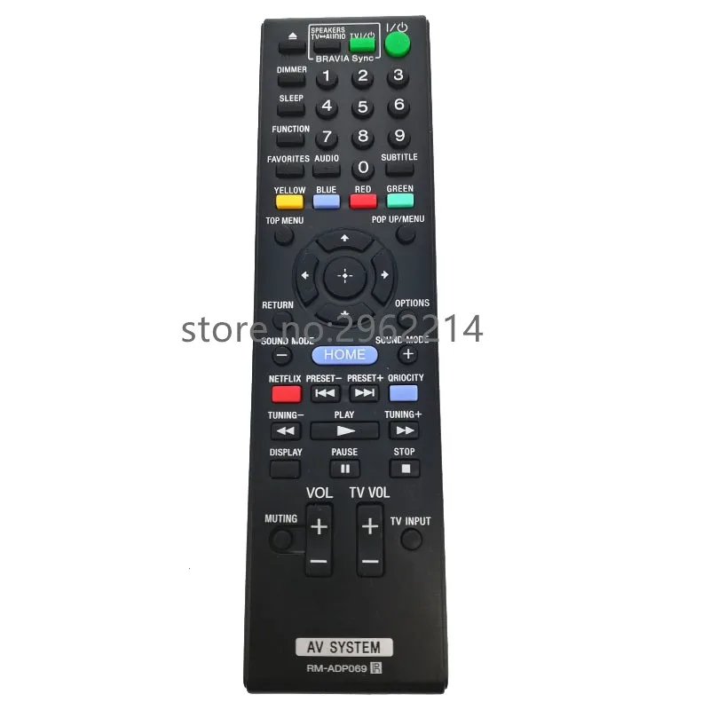 Новый оригинальный пульт дистанционного управления RM-ADP069 подходит для Sony AV системы усилителя пульто управления
Новый оригинальный пульт дистанционного управления RM-ADP069 подходит для Sony AV системы усилителя пульто управления