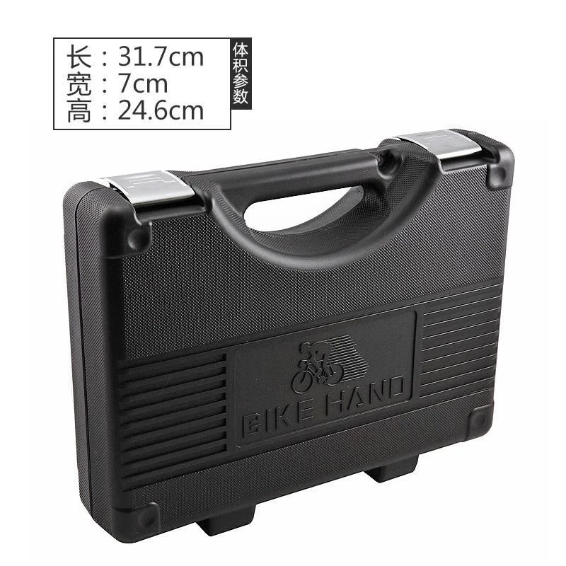 18 In 1 Multiful Bicycle Tools Kit Portable Bike Repair Tool Box Set Hex Key Wrench Remover Crank Puller Cycling Tools Hand Tool
18 In 1 Multiful Bicycle Tools Kit Portable Bike Repair Tool Box Set Hex Key Wrench Remover Crank Puller Cycling Tools Hand Tool