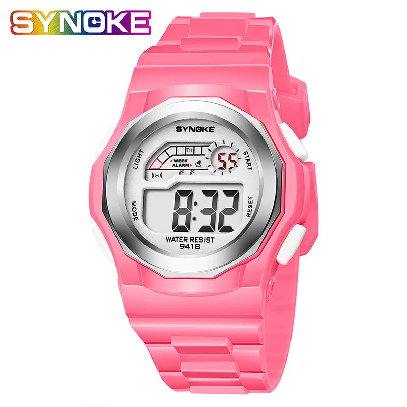 SYNOKE Watches For Children Wristwatch Kids 30M Waterproof Led Teenage Watches Girls Boys Clock digitaal horloge meisje 2019
SYNOKE Watches For Children Wristwatch Kids 30M Waterproof Led Teenage Watches Girls Boys Clock digitaal horloge meisje 2019