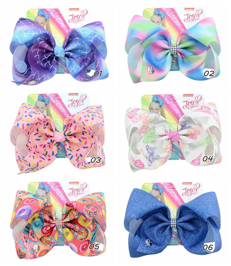 New 8 Inch Large Rainbow Butterfly Print Grosgrain Ribbon Hair Bows with Clip Barrettes Kids Handmade Hairpins Hair Accessories
New 8 Inch Large Rainbow Butterfly Print Grosgrain Ribbon Hair Bows with Clip Barrettes Kids Handmade Hairpins Hair Accessories